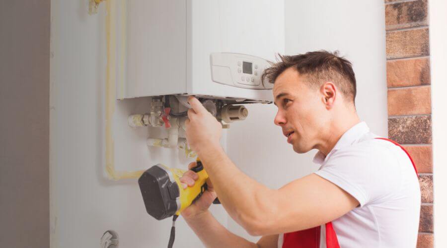 Local tankless water heater installation in Thornton, CO